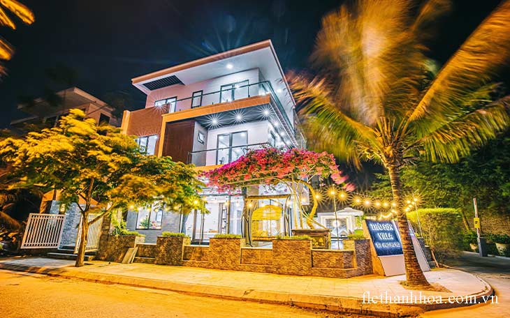 Thái sơn villa 2 mặt tiền thoáng đãng